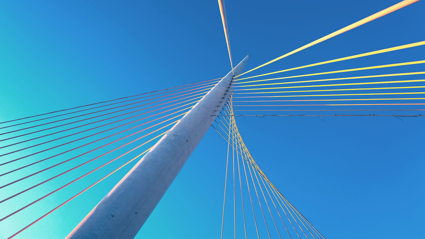 bridge and sky banner